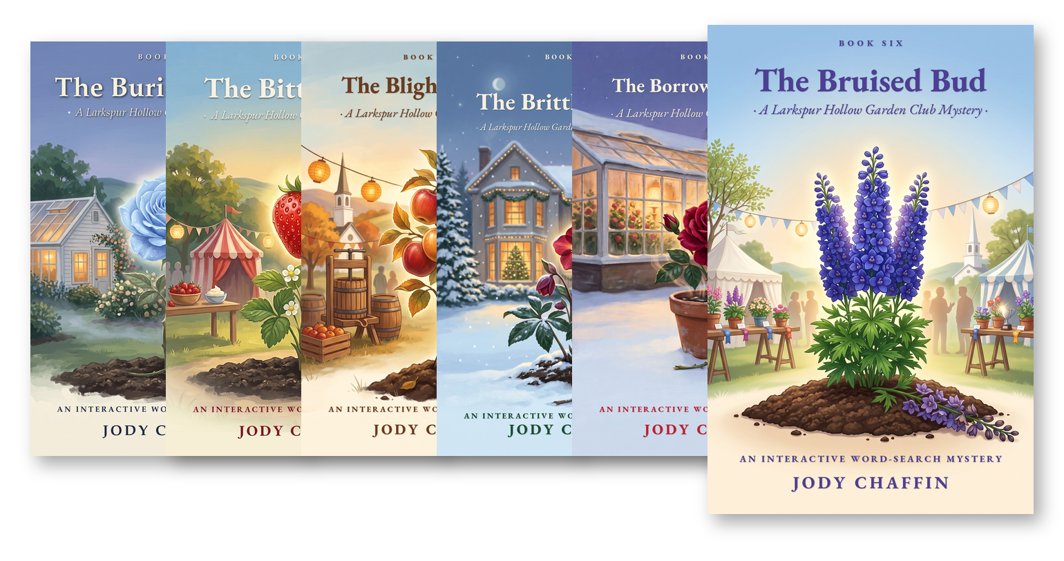 The Larkspur Hollow Garden Club Mysteries — the series on Amazon